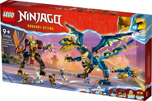  LEGO Ninjago Elemental Dragon vs. Empress Mech 71796