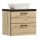 LUNA 50 bathroom cabinet with worktop and LARA washbasin