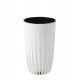 Pots and planters for outdoor and garden Flowerpot Lamela 51.5 cm x 30 x 51.5 cm Diameter 30 cm Plastic white