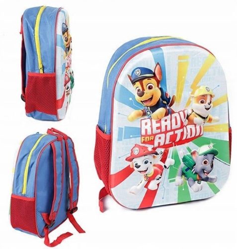 Kids' 3D Paw Patrol School Backpack - Spacious and Adjustable