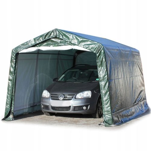 Toolport 7808 garage tent 3.3x4.8 m dark green