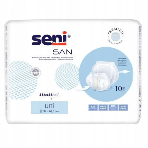  Seni San Uni anatomical diapers 10 pcs.