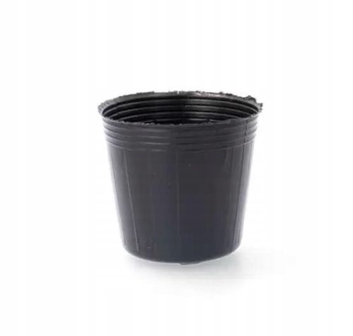  GardenLine flowerpot 6.5 cm x 9 x 7.8 cm diameter 9 cm plastic black