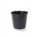  GardenLine flowerpot 6.5 cm x 9 x 7.8 cm diameter 9 cm plastic black