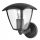  Brolux garden wall light black E27 10 W