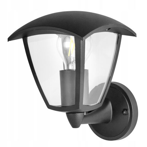  Brolux garden wall light black E27 10 W