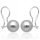  Silver earrings balls 10mm 925