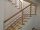 COMPLETE WOODEN STAIR RAILING