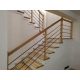 COMPLETE WOODEN STAIR RAILING