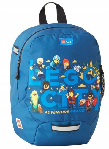  Kindergarten backpack with one compartment LEGO City LEGO Boys Blue Shades