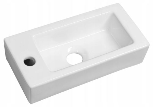 Sapho ZOE rectangular countertop washbasin