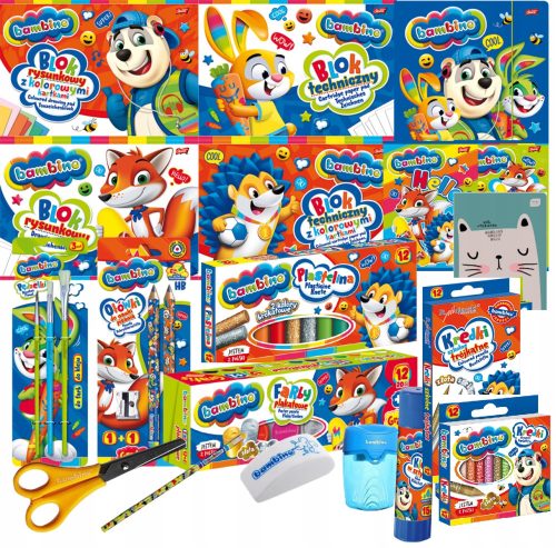  Child art set 20 pieces.