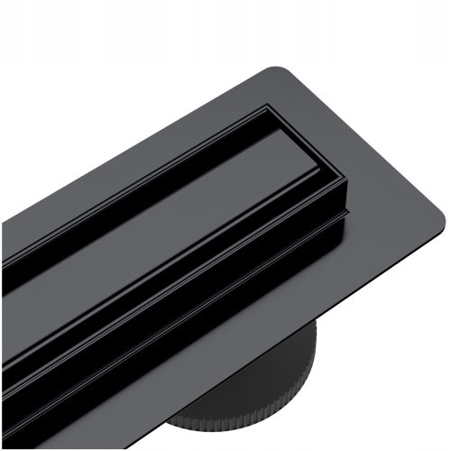 AquaUno Basic Slim linear drain 80 cm black