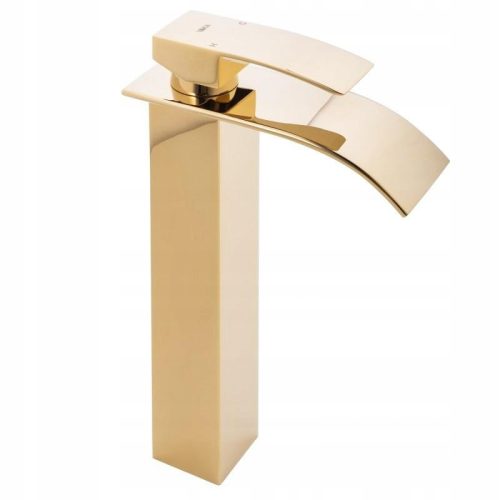 Yoka Home NIAGARA golden floor standing washbasin faucet