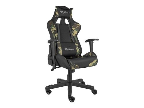  Genesis Nitro 560 Camo Gaming Chair, Black Fabric