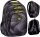  CoolPack Multi-Compartment School Backpack, Black, Grey and Silver Tones, Yellow and Gold Tones, Multi-Colour, 28 l