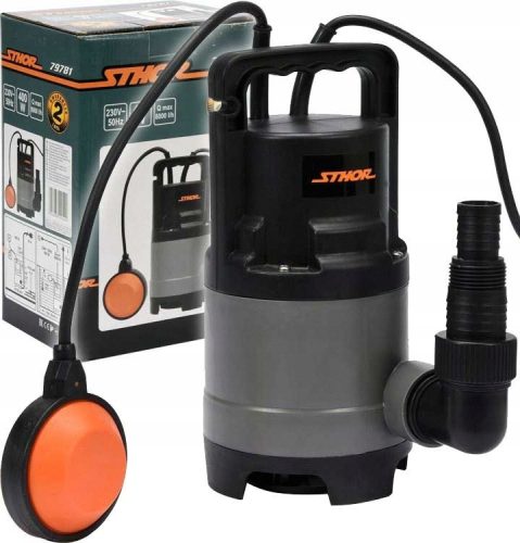 submersible pump 400 W 8000 l/h