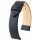  Black leather strap 11mm HIRSCH Toronto