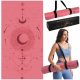  YOGA EXERCISE MAT RUBBER + PU MOON FIT.ME