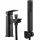 Single-lever bath and shower faucet Yoka Home Elza black