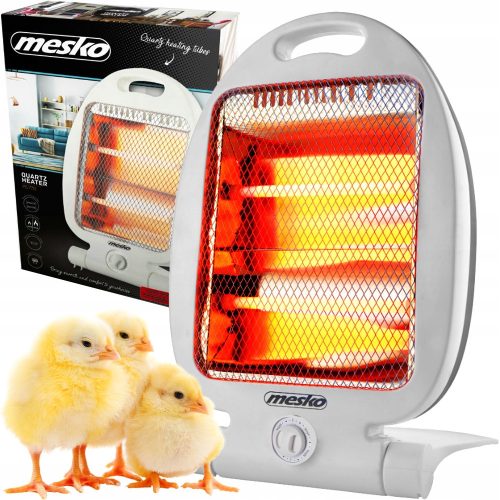  Mesko MS 7710 800 W halogen electric heater