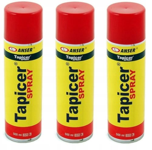 Anser upholstery spray adhesive 500 ml 3 pcs.