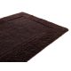 Bathroom Rugs THICK COTTON CARPET MOCA DESIGN 50x75 BROWN