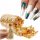  PAZŁOTKO GOLD FOIL NAIL DECORATION FLAKES FOR HYBRID NAILS