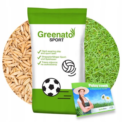 Greenato sports turf 500 m² 10 kg + Beautiful lawn – practical tips from the expert Community work