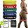  Set of 5 mini fabric rubber bands for HIP BAND exercises