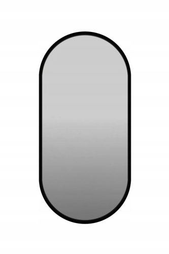 Bathroom mirror Lawabo mirror, wall furniture, oval, MDF frame, 500 x 850 mm