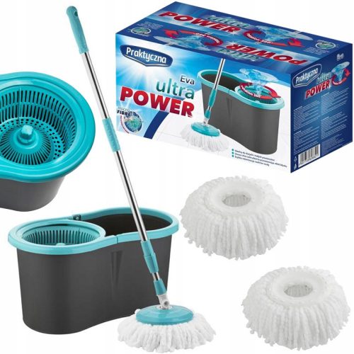 Bucket and spin mop Practical Eva Ultra Power