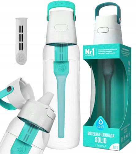  Dafi Solid filter bottle 0.7 l, turquoise