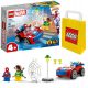  LEGO Super Heroes 10789 Spider-Man and Doc Ock Car + LEGO Paper Bag 6315786 Yellow 24x8x18 cm