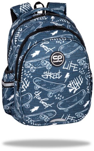 Durable Polyester Backpack with Ergonomic Design and Multi-Compartment Features