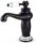 Freestanding washbasin faucet, black