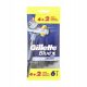  Gillette Blue 3 Smooth Disposable Razor 6 pcs.