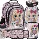  Derform Multi-Compartment School Backpack, White, Black, Brown and Beige, Blue, Pink, Grey and Silver, Multicolored 18 l + 4 more products