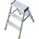 Krause Ladder 2.2 m Aluminium 1 x 3 up to 150 kg