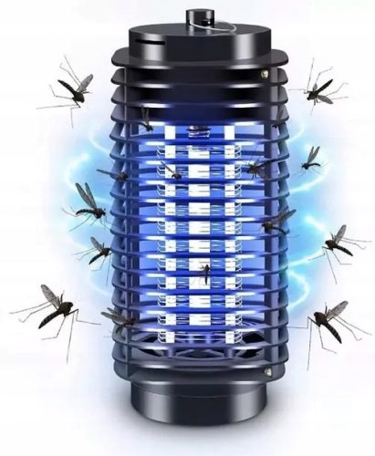  Trap against mosquitoes, moths, flies, wasps, INSECT TRAP LAMP 5W