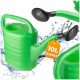  Begris watering can 10 l, plastic, green tones