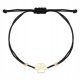  GOLDEN STRING BRACELET DOG PAW 585