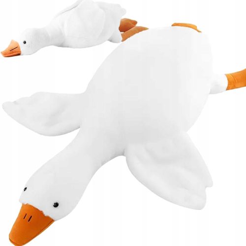  PLÜSCH MASKOTTCHENKISSEN ENTE GANS STEFKA 110cm