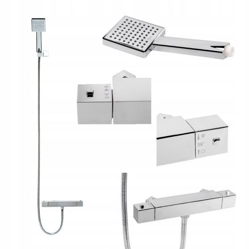 Hydrosan-Chrome-Shower fitting