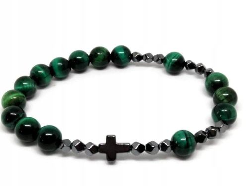  Bracelet stone ROSARY TIGER EYE k0353