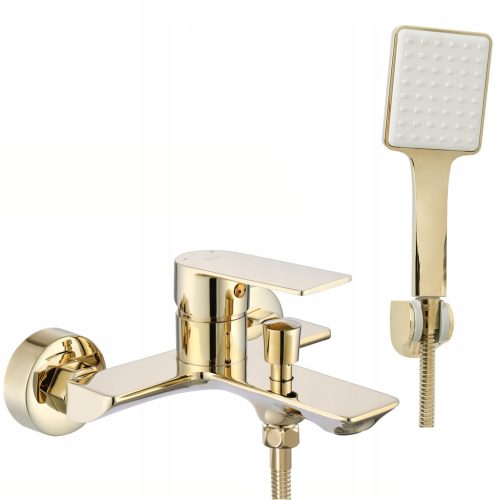  Rea Urban single-lever wall-mounted bathtub faucet, gold