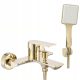  Rea Urban single-lever wall-mounted bathtub faucet, gold