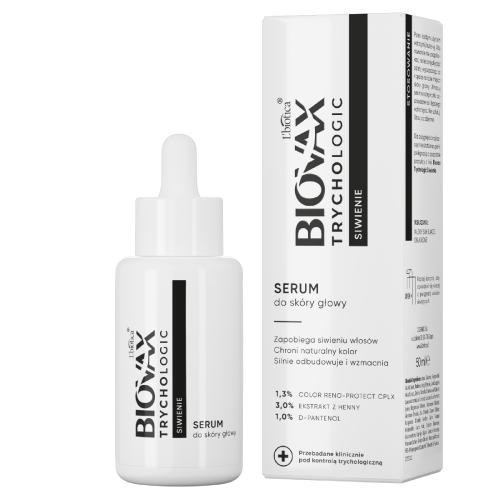  L'biotica Biovax Trychologic Graying scalp serum 50 ml