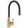 Aqui RUB FLUX GOLD black stand kitchen faucet