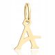  Letter "A" GOLD PENDANT 585